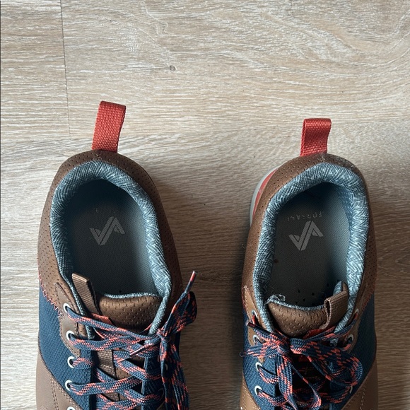 Men's Brown and Navy Casual Shoes size 11.5 M - Picture 2 of 6